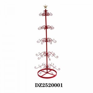 Christmas Tree Shape Metal Rack