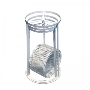 Contemporary Plant Holder Round Decorative Flower Planter Outdoor Plant Stand
