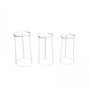 Contemporary Plant Holder Round Decorative Flower Planter Outdoor Plant Stand