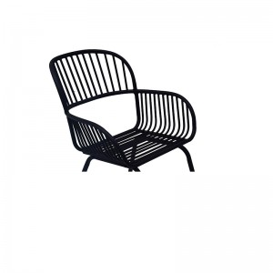 Patio Dining Chair Stackable Chair ស៊ុមដែក កៅអីដែក កៅអីទំនើប គ្រឿងសង្ហារឹមក្រៅផ្ទះ