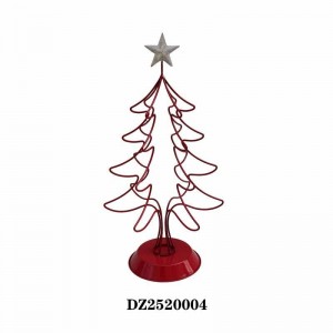 Christmas Tree Desktop Metal Ornament