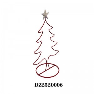 Christmas Tree Desktop Metal Ornament