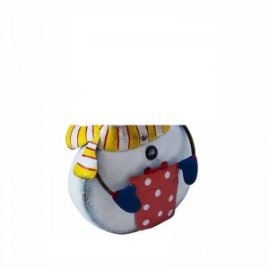 Christmas Snowman Statue Ornament