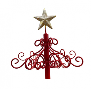 Christmas Tree Shape Metal Rack